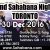 2nd Sahabana Night Toronto